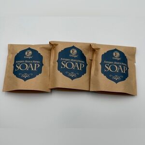 Enagic Kangen Ukon & Honey Soap x 3 Bars NEW SEALED